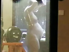 Kinesiske naboer voyeur