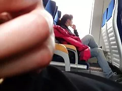 Flash til en søt kvinne, fanget i loven på slutten