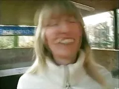 Tyske blonde har anal