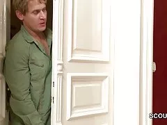 Ikke far fanget hans varm kone med step-sønnen og sving inn helvete