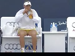 Caroline wozniacki upskirt