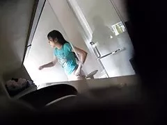 Søt singapore jente dusj
