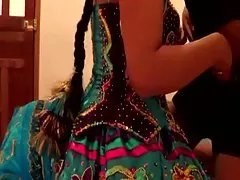 Sex med en kvinnelig danser av saya-caporal 2.