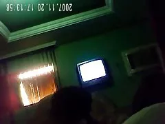 Bi kødde med par i motell