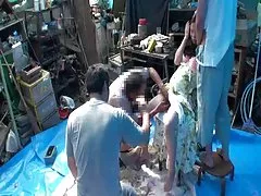 Preg jente med hjemløse