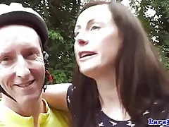 Euro engelsk milf i strømper anal fuck