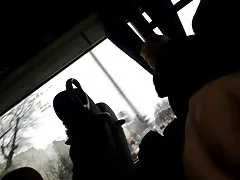 Blinkende dick i buss - 2014.11.28