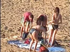 Endre på stranden