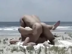 Litt mer stranden fucking med et publikum!