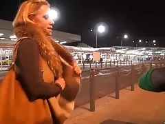 Big Pupper milf flyplassen plukke opp og knulle