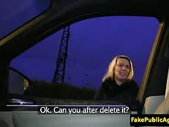 Sjenert europeiske haiker knullet på spycam
