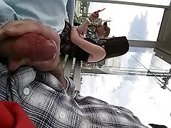 Offentlig onani på bussholdeplass 1